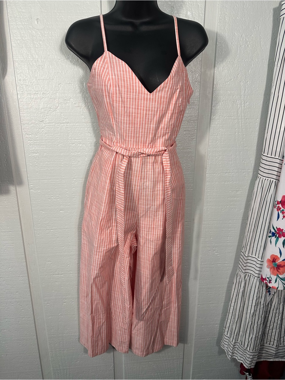 Gianni Bini Spaghetti Strap Pantsuit Size Zero EUC - Picture 2 of 6